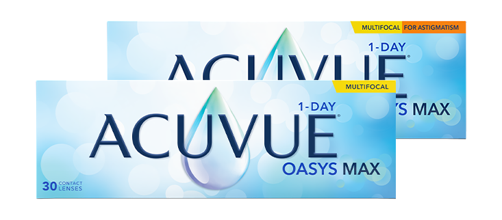 ACUVUE<sup>®</sup> OASYS MAX 1-Day Multifocal